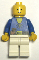 blue Lego mini figures.