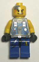 Light grey Lego, minifigure, replacement.
