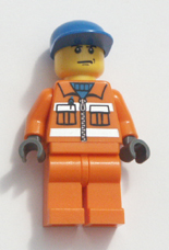 Orange, Lego, minifigure, replacement.