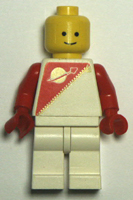 white Lego minifigure.