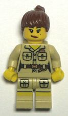 Lego tan torsos minifigure.