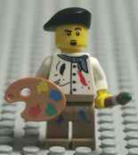 Lego minifigure.