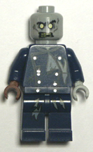 Blue Lego minifigure body.